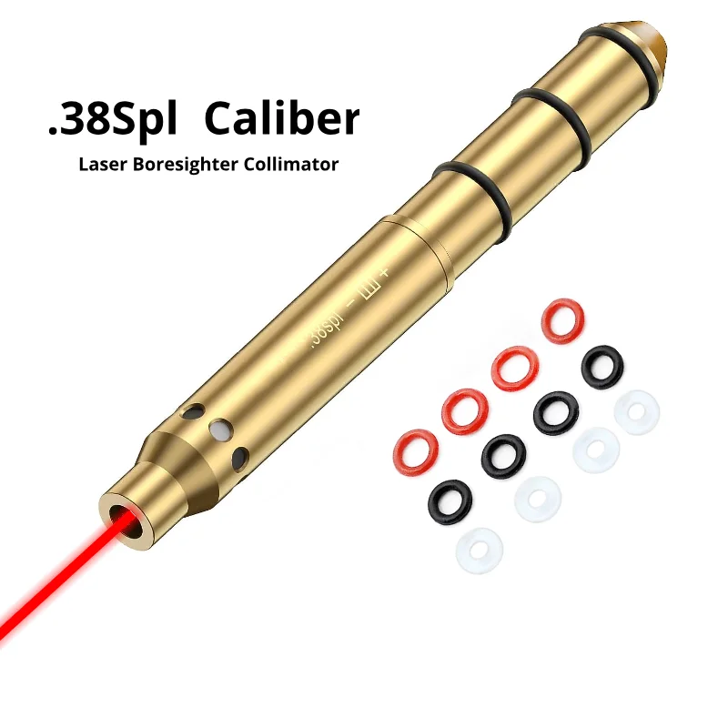 .22lr Laser Bore Boresighter 223 .177 .17 Laser Boresighter 38SPL 45ACP 308 Laser Collimator