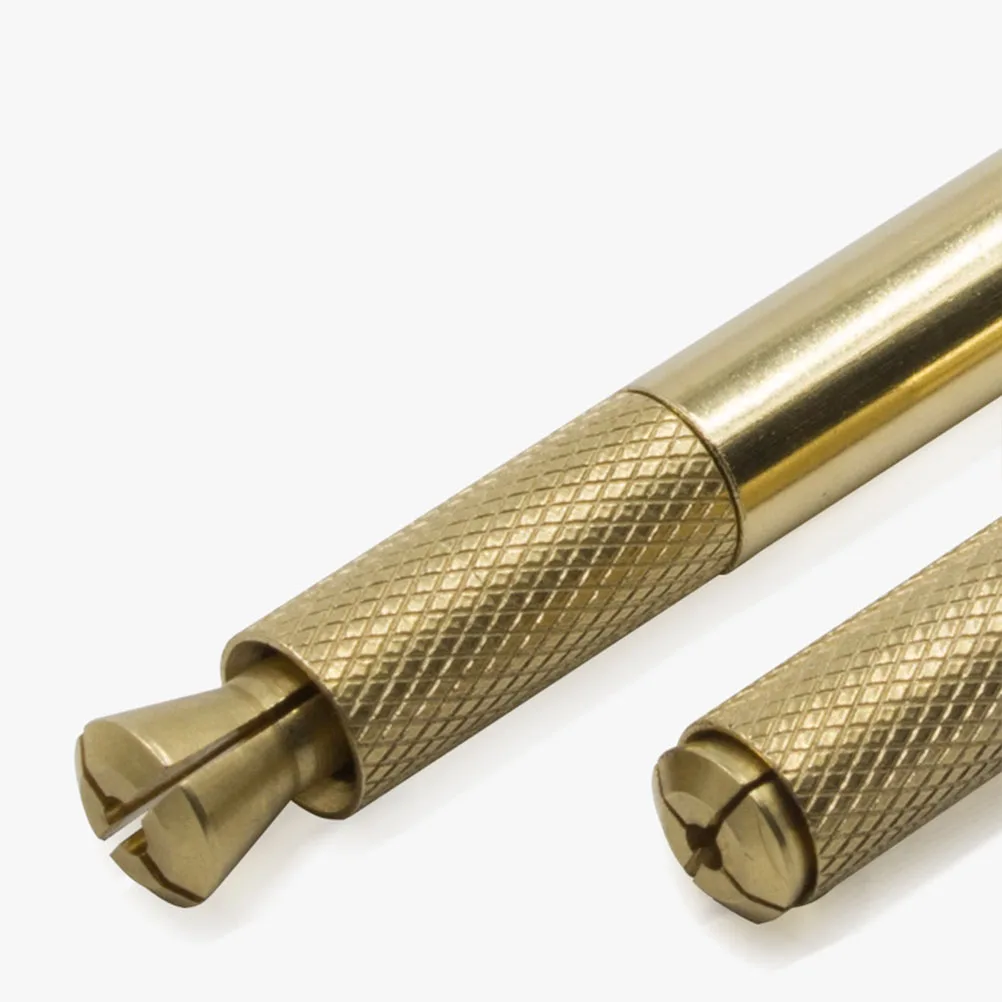 

1Pcs Carving Cutter Brass Handle Double-Edged Engraving Cutter 25 45 Degree Fine Grinding Blade Paper Cutting Craft Repair Tool