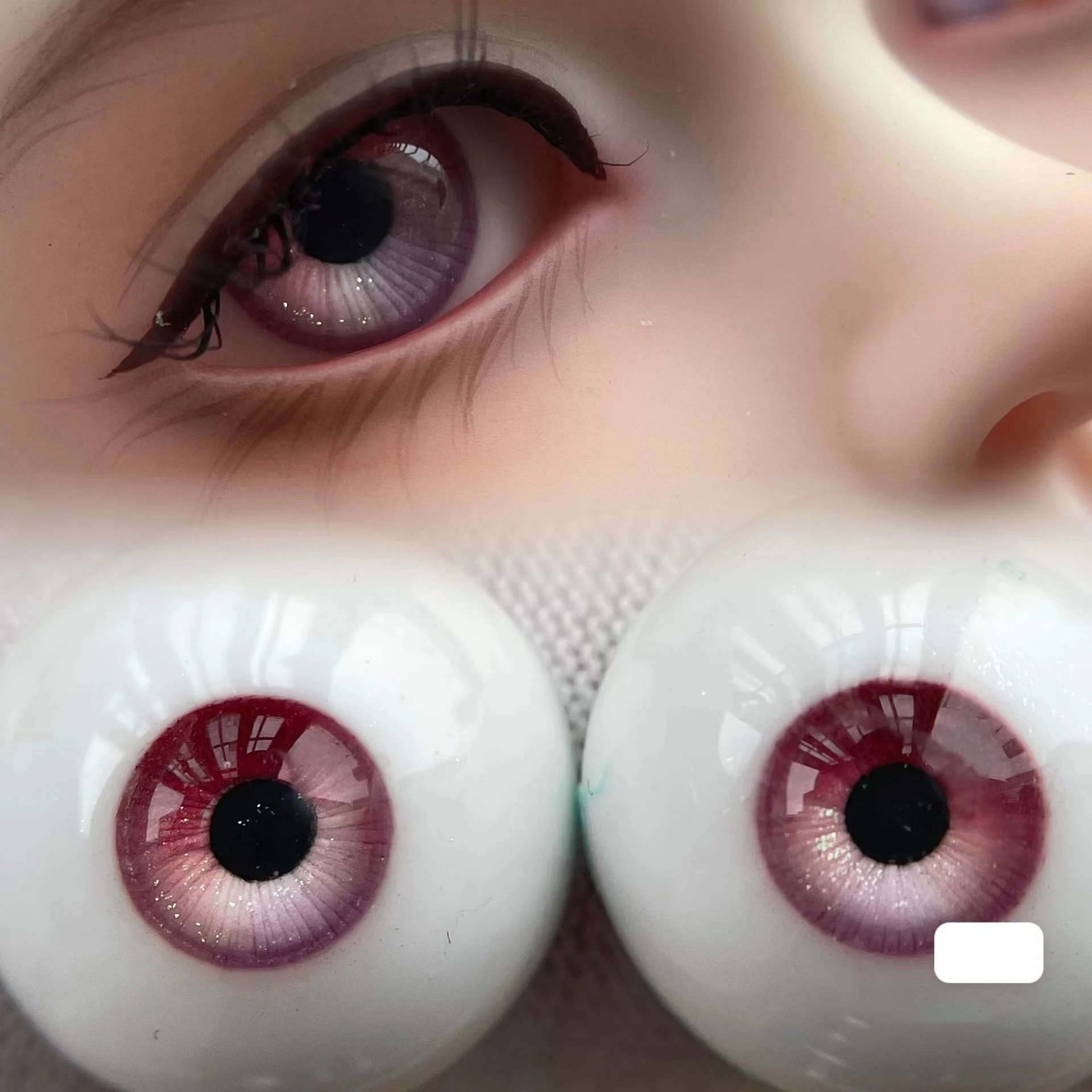 New BJD Resin Eyes Purple Eyes Doll Accessories For 1/6 1/8 1/3 BJD Doll DIY Handmade Eyeball 12mm/14mm/16mm/18mm