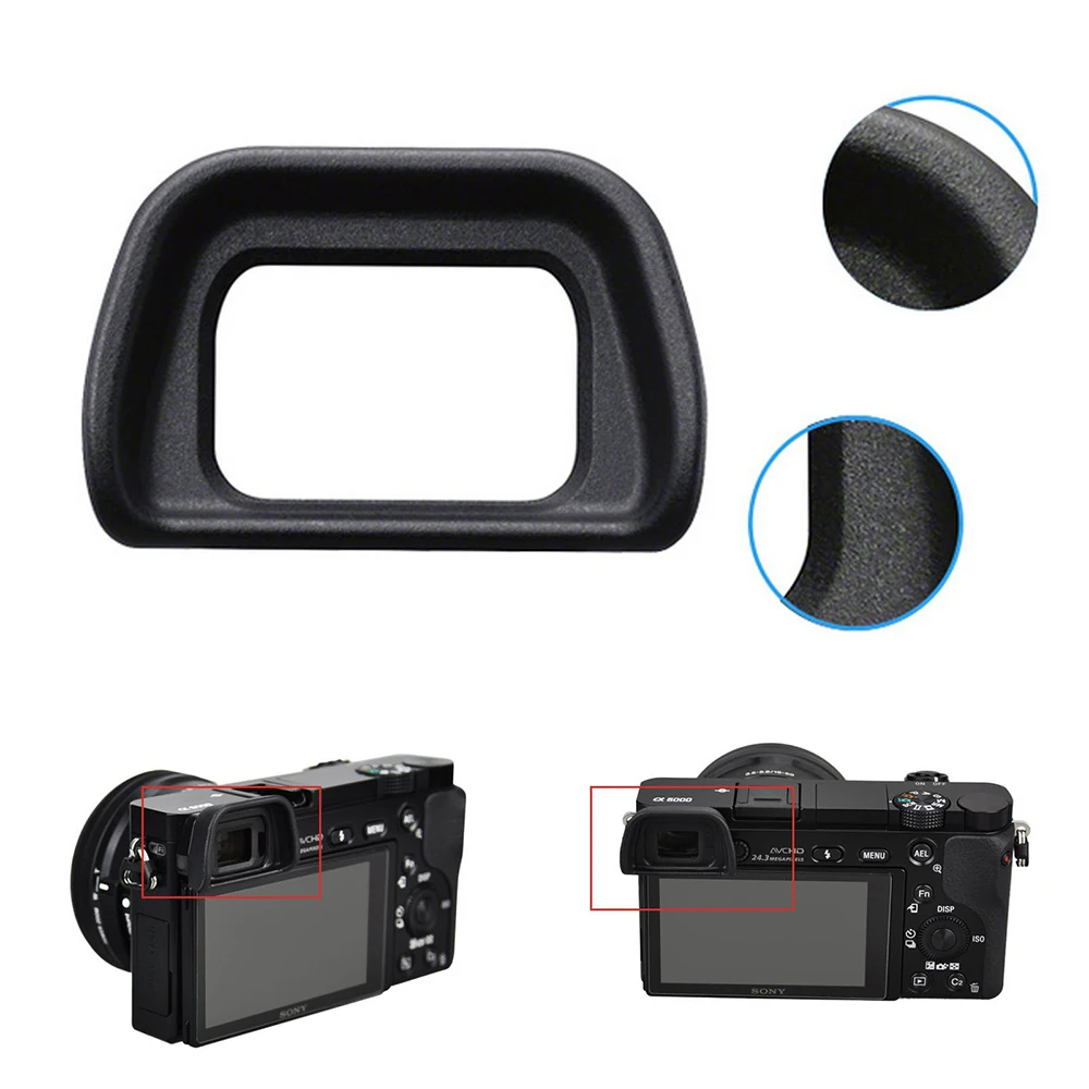 EP-10 EP10 Rubber Eye Cup Eyepiece Eyecup For Sony Alpha A6000 A6100 A6300 NEX-7 NEX-6 FDA-EV1S SLR Camera Kits Accessories