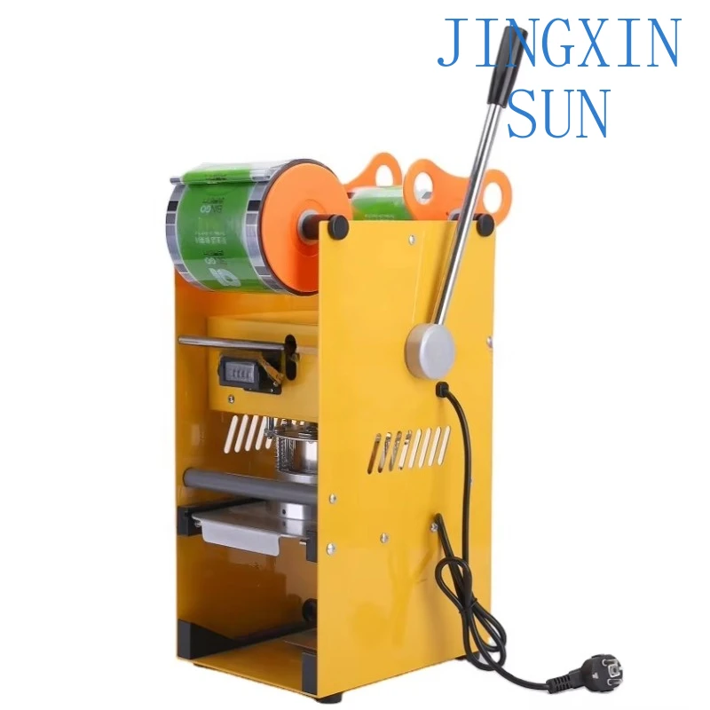 Manual cup sealing machine 95/90/85/75MM continuous plastic cup sealing machine
