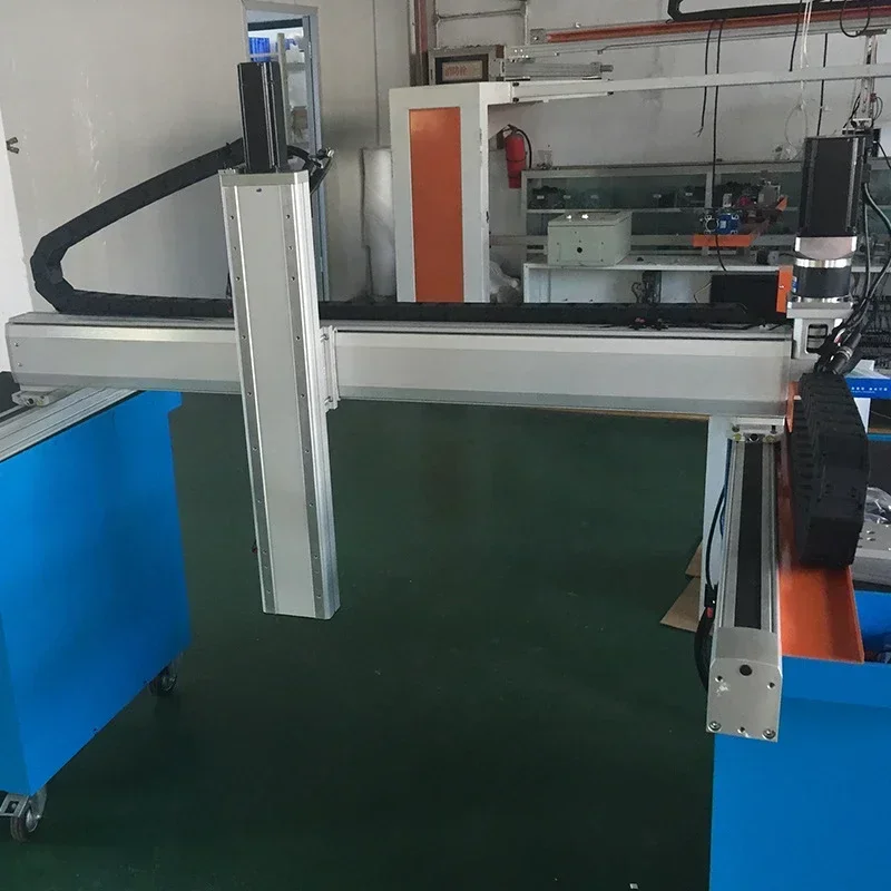 Three-axis dispensing machine screw drive large stroke motion slide table, transverse truss coating XYZ linear module