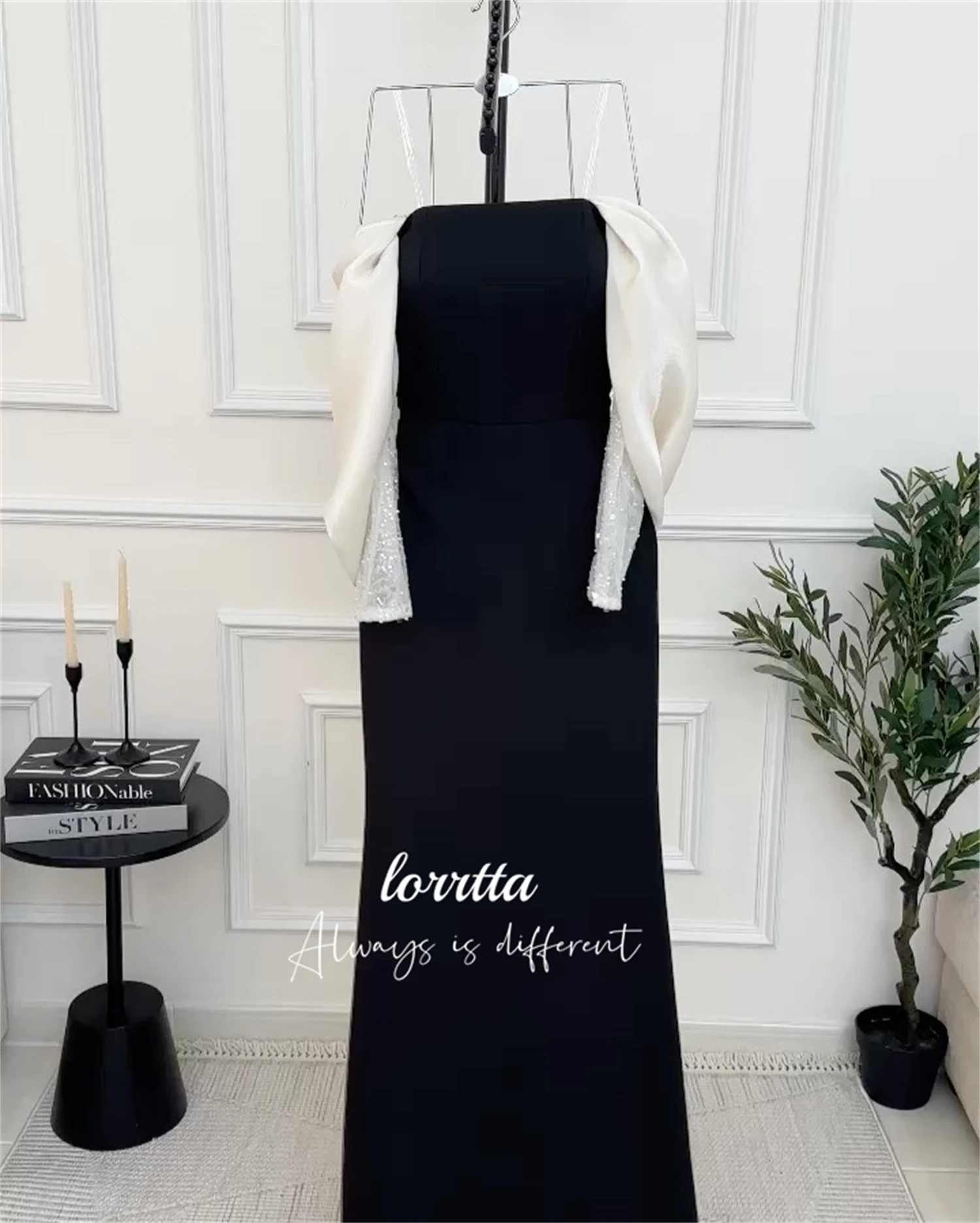 Lorrtta Long Sleeves Elegant Evening Dress Graduation Dresses Woman Robe De Soiree Femmes Party Prom Wedding Formal Occasions