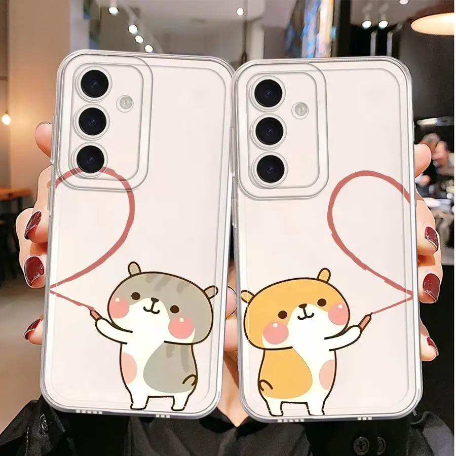 Чехол для Samsung Galaxy A71 A04 A54 A50 A51 A73 A06 A72 A05 A50 A03 A53 A31 A02 A55 A56 A52 Clear Cover Cartoon Fun Matching Чехол для Samsung Galaxy A71 A04 A54 A50 A51 A73 A06 A72 A05 A50 A03 A53 A31 A02 A55 A56 A52 Clear Cover Cartoon Fun Matching