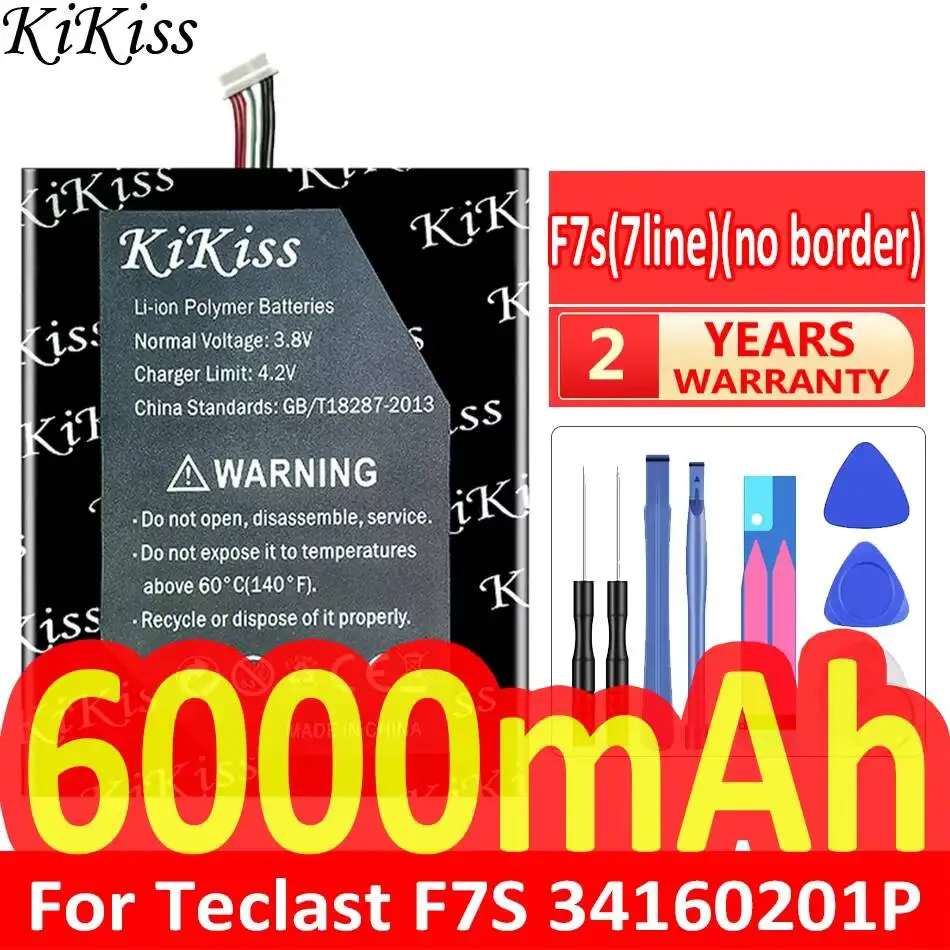 

6000mAh Laptop Battery for Teclast F7S, Compact and Efficient