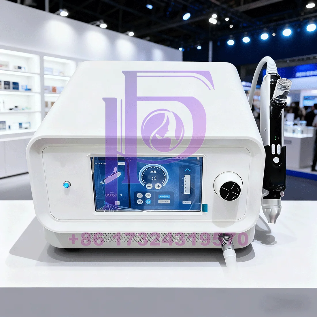 Pistola a spruzzo idro facciale 4Bar Getto di ossigeno Rimozione di punti neri Rivitalizzante della pelle Strumento di pulizia profonda per la macchina per la cura della pelle per la cura della bellezza