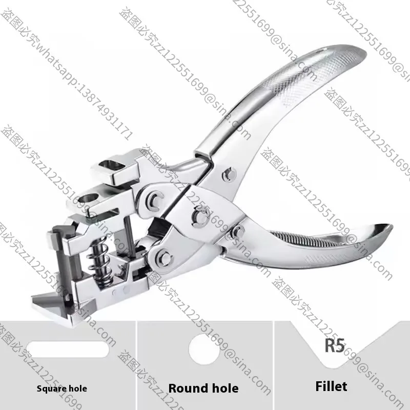 Suitable for Multi-function Badge Tag Hole Punch Plier, Manual Single Hole Hang Tag Puncher for Hang Tab Hole