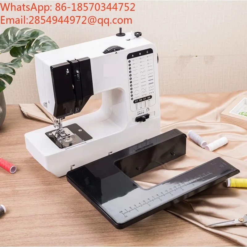 738 Sewing Machine Household Electric Mini Multifunctional Eating Thick with Locking Edge Hemming Small Desktop