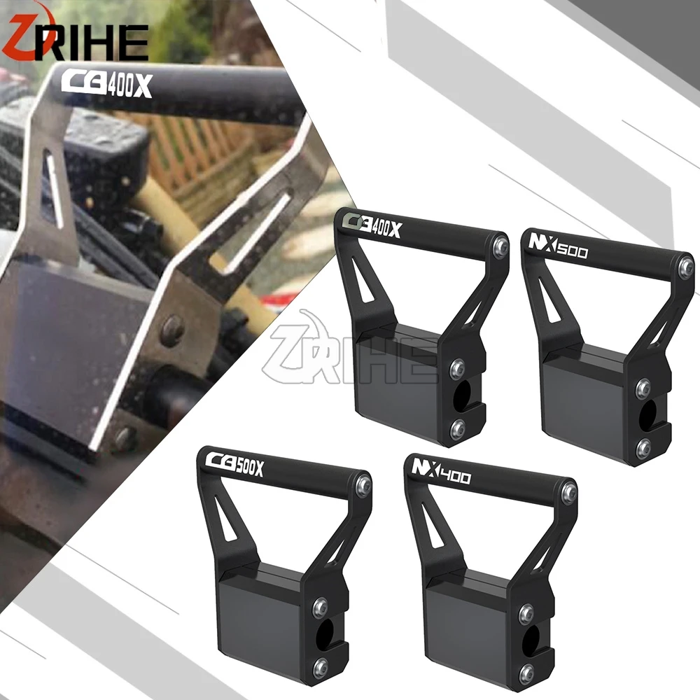 

For Honda CRF1000L Africa Twin 16-19 NX400 NX500 2025 2026 CB 400X 500X Motorcycle CNC Aluminum GPS Mount Above the Instruments