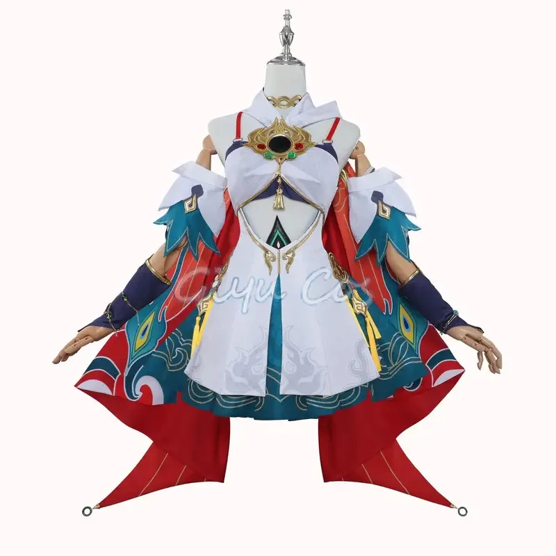 

DY20Yunli Косплей Костюм Honkai Star Rail Карнавальная форма Парик Аниме Костюмы на Хэллоуин Женские игры25