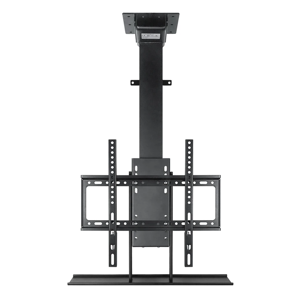 Motorized Vertical Ceiling TV Lift Automatic Remote Control TV Mount Fits 40-70 Inch Screens