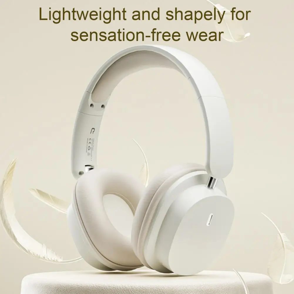 Fast Simple Connection Headphones Immersive Music Bluetooth-compatible Wireless Headphones with Ergonomic Design Active for Hifi