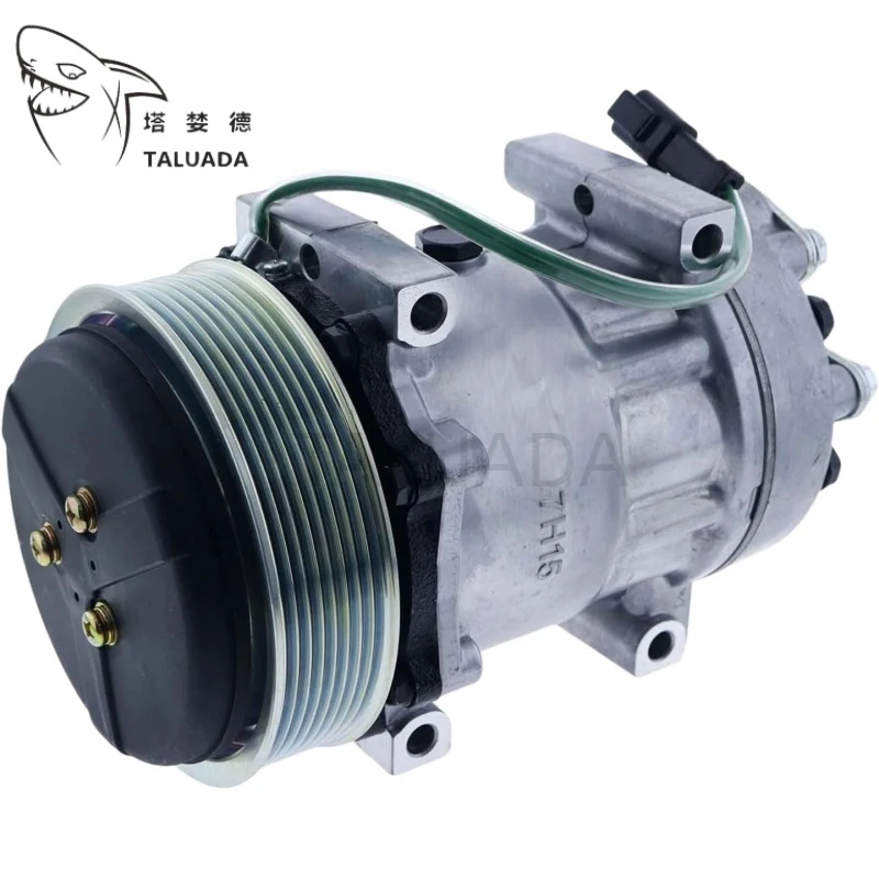 AC Compressor  VOE15082727 For EC330 EC360 EC460 EC700 Excavator L150F L180F L220F L350F VOE15082727 20F L350F 1 Year Waranty