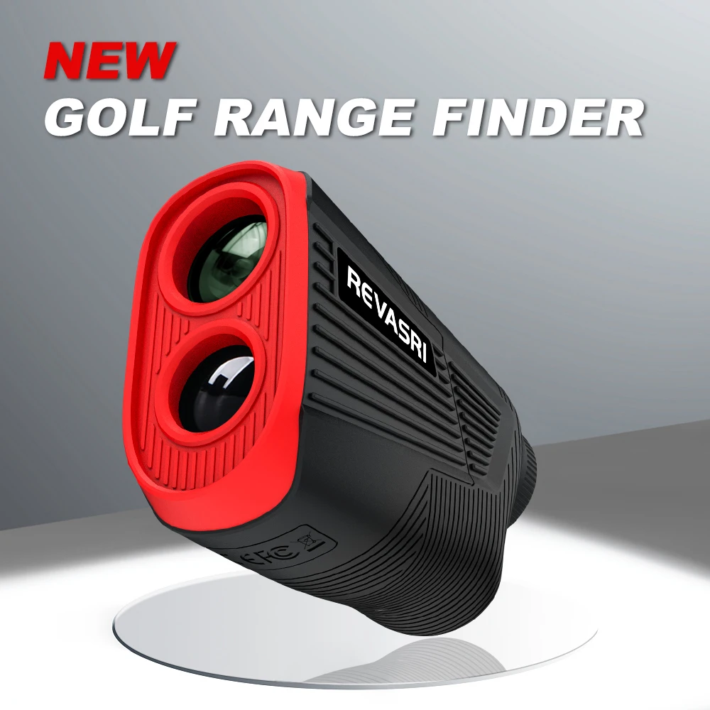 

REVASRI Golf Rangefinder with Slope Compensation 1000 yds Laser Range Finder with Precise Flag Locking Vibration Strong Magnetic