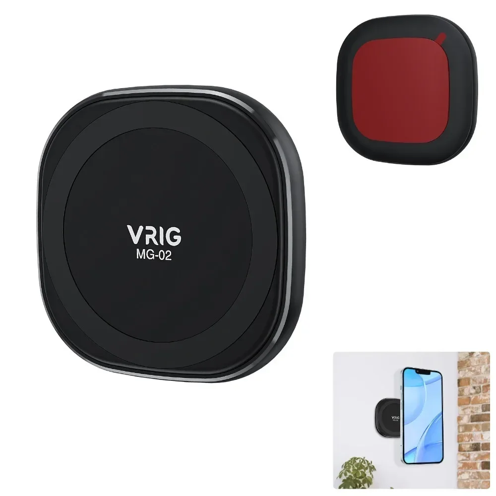 VRIG MG-02 Strong Pasting Magnetic Phone Holder for Magsafe iPhone 14 13 12 / Pro/Pro Max for Car HUAWEI Samsung Xiaomi