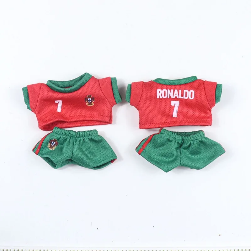 لا دمية ، 17 سنتيمتر ل Labubu كرة القدم كرة السلة الملابس V1V2 Labubu دمية حجم 7 الفينيل قلادة دمية الملابس DIY بها بنفسك ملابس رياضية الصبي لعبة #5