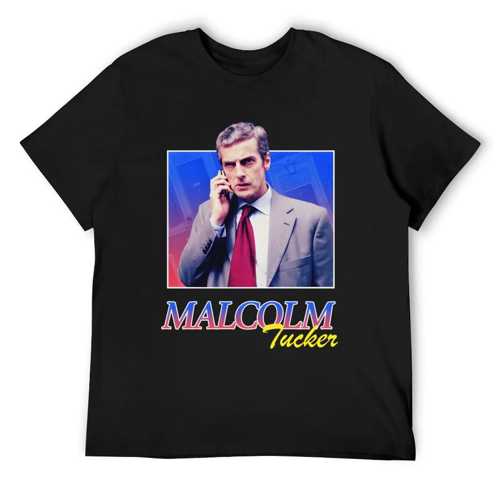 

Malcolm Tucker - The Thick Of It Print T-Shirt Clothing summer top plus sizes Men's cotton t-shirt