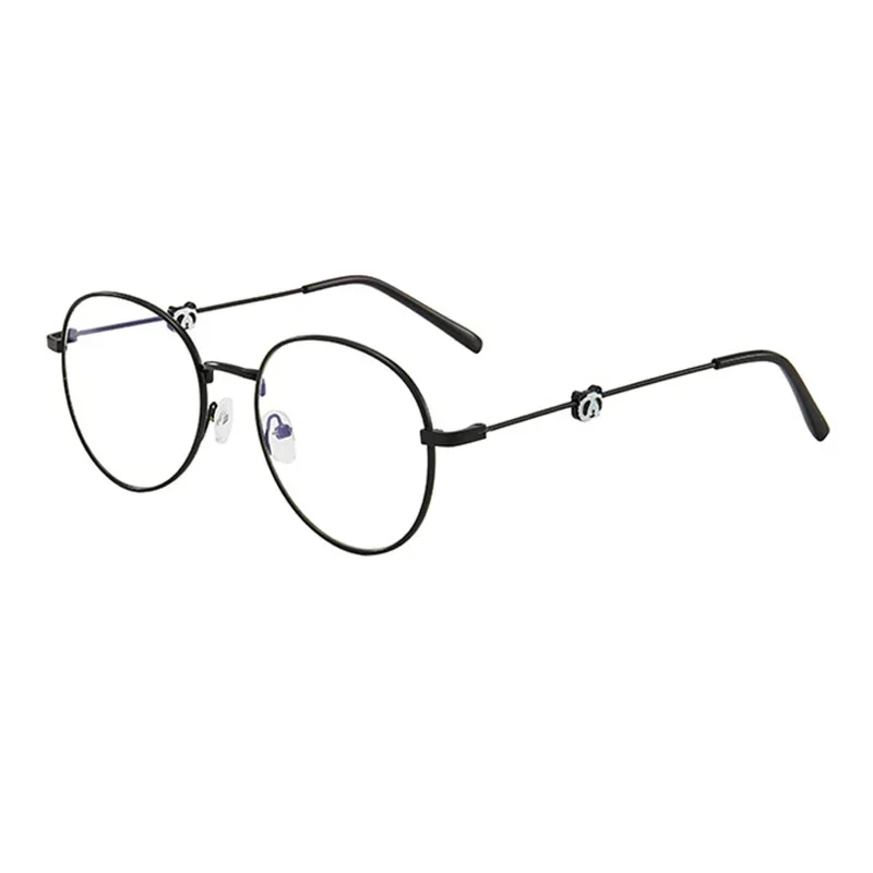 MOONBIFFY Panda Glasses Frame Myopia Glasses Oversized for Teenages Anti Blue -0.5 -0.1 -1.5 -2.0 -2.5 -3.0 -3.5 -4.0 Diopter