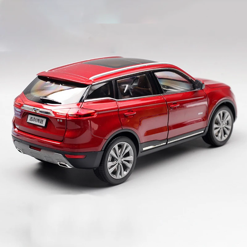 Geely Atlas Suv, Automobile Micromodel, 1:18, Alloy Car Model, Display Decorations, Adult Gifts, Red