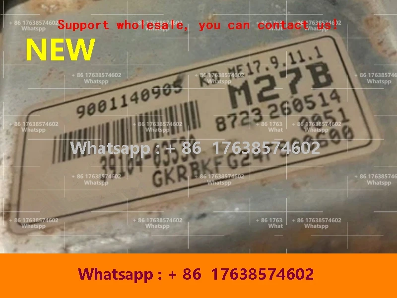 

New ECU ME17.9.11.1 Electronic Control Unit Computer Board M27B 39104-03530/B60 39111-04065/A40 39111-03545 For Hyundai KIA