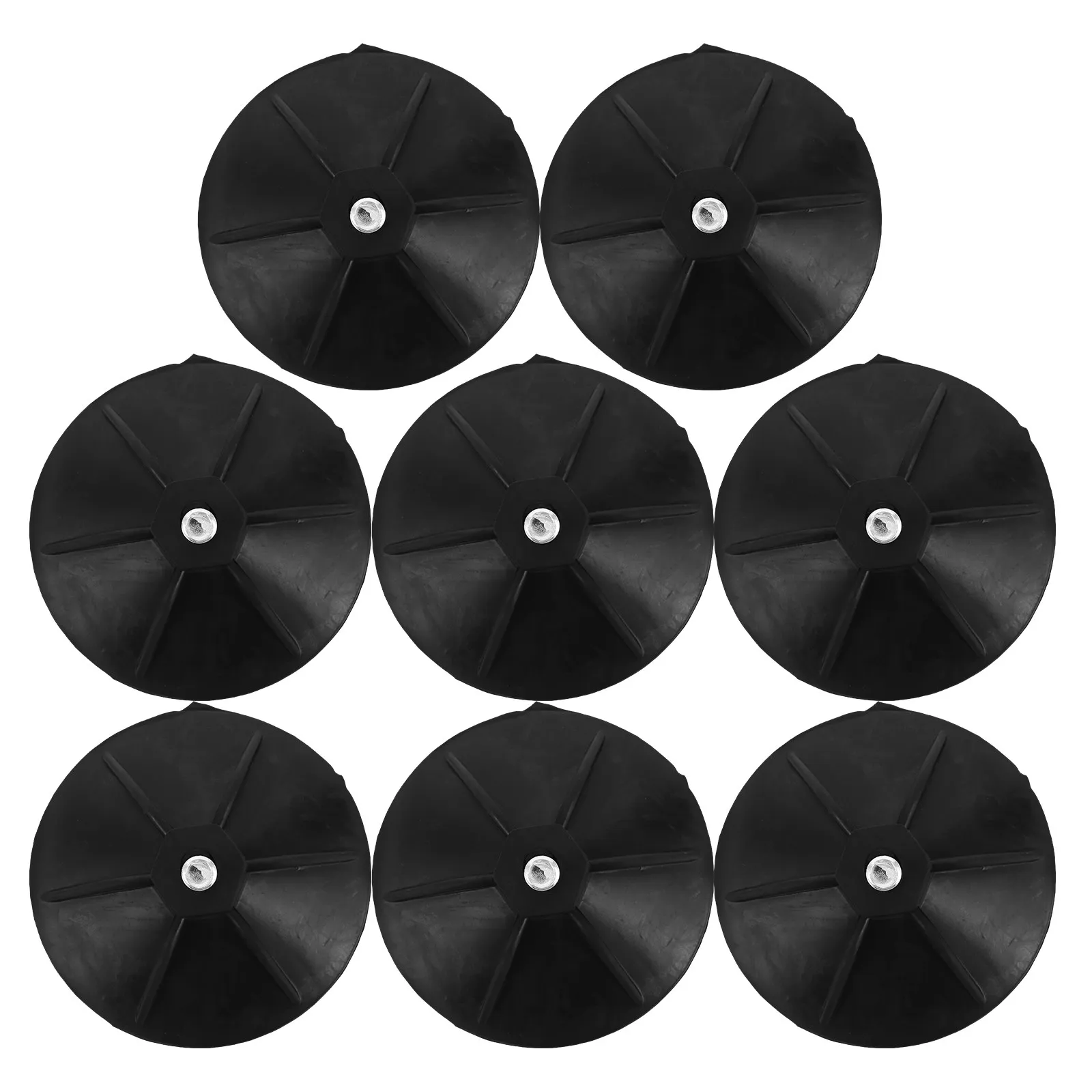 8Pcs Space Saving Freestanding Boxing Bag Suction Cup Base Rubber Silicone Material Secure Stable Training Gym Fitness