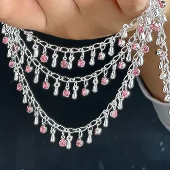 1 מטר 50 ס 8 best sales תליוני ריינסטון להכנת תכשיטים - №5