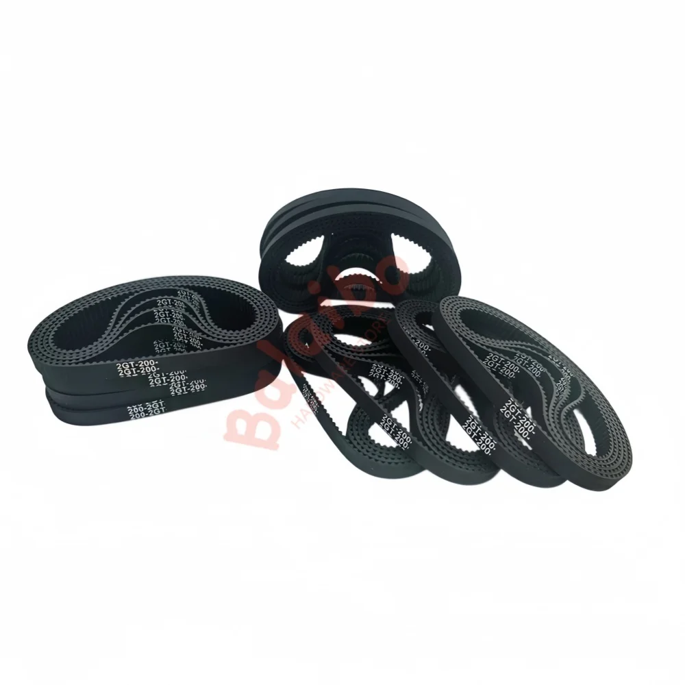 2GT Timing Belt Width 6mm Perimeter 2GT-162/164/166/168/170/172/174/178/180/182/184/186/188/190/192/---2GT-262mm