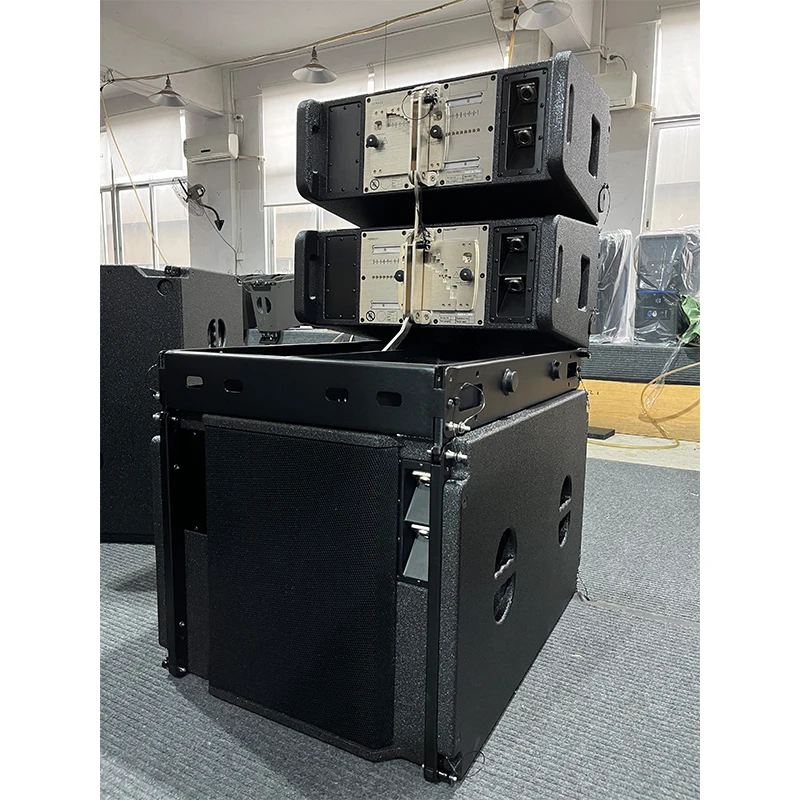Picture 5: V20 Full Range Two Way Line Array Professional Sound System Double 10 Inch Line Array Speakers Vera 15s Sub
