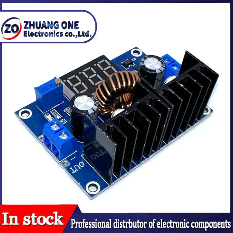 XH-M404 DC 4-40V 8A 200W Voltage Regulator Module Digital PWM Adjustabl DC-DC Step Down Voltage Regulator DC XL4016E1