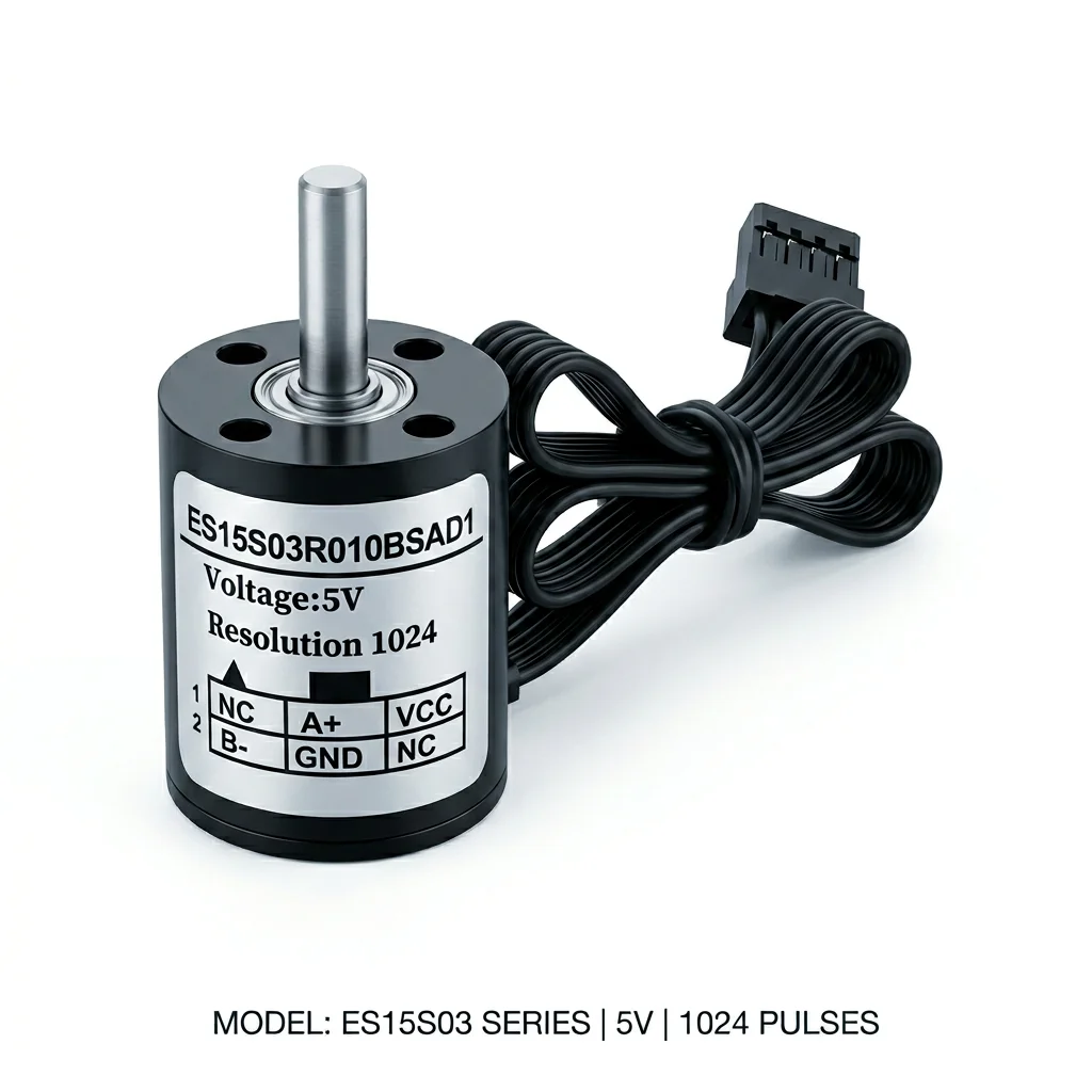 High-precision 1024 Pulse Incremental Encoder 1503 Mini Size ABZ for CNC Machine