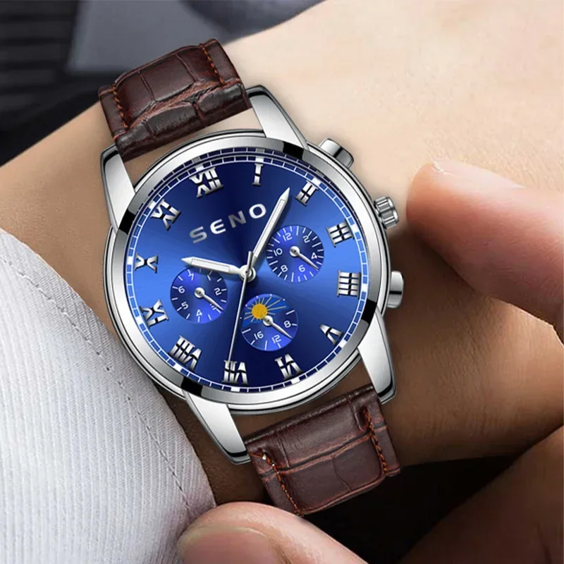 2025 ساعة كوارتز رجالي تيك توك أوتو أسرع حزام مقاوم للماء موضة مضيئة ساعة رجالي