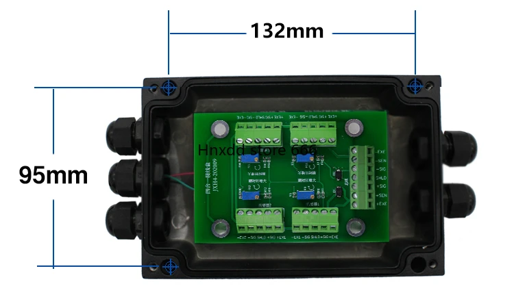 weighbridge junction box Weighing sensor junction box 4 in 1