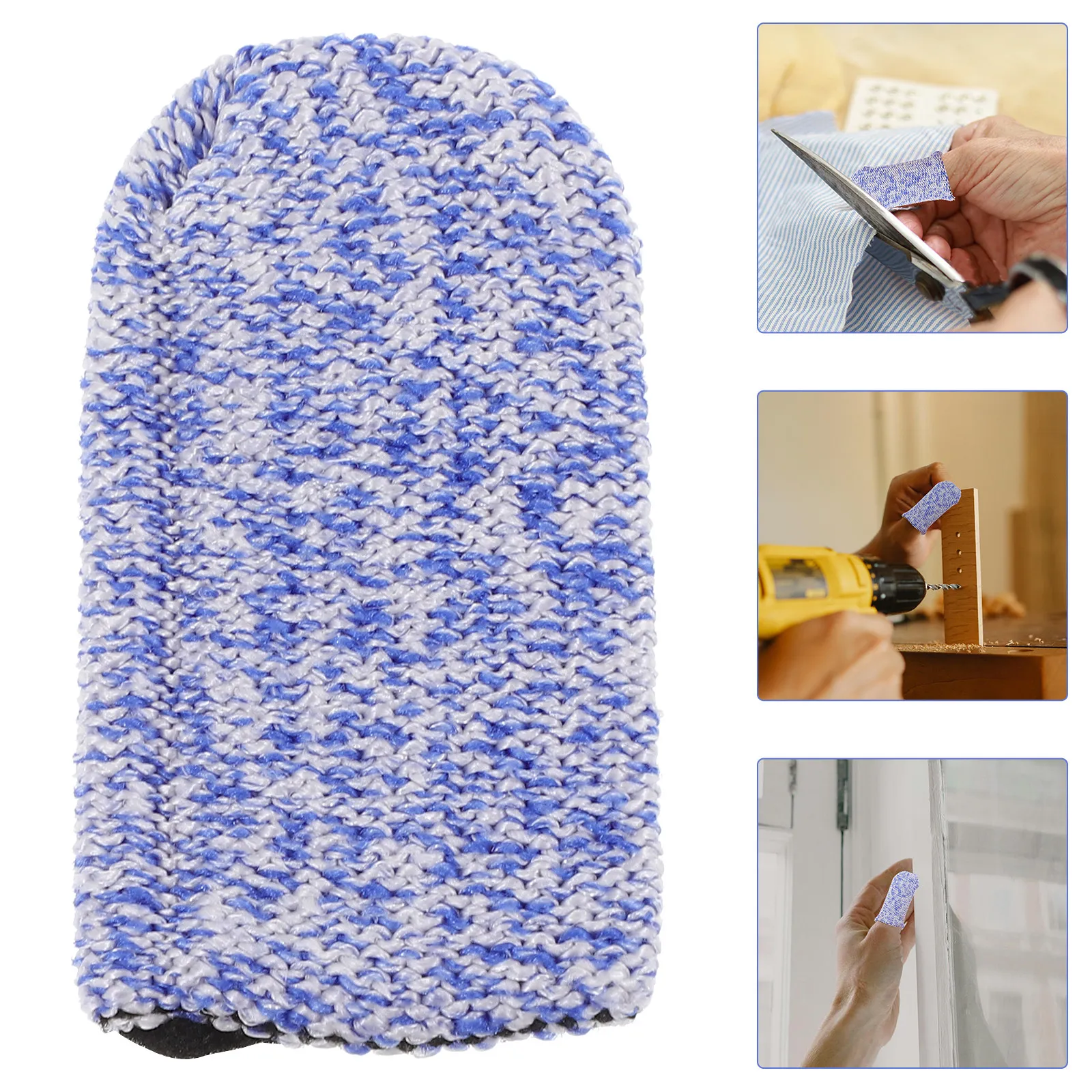 

10pcs Anti cut Finger Cot Reusable Multi function Protector Household Accessories Small Cover Thumb Fingertip Breathable