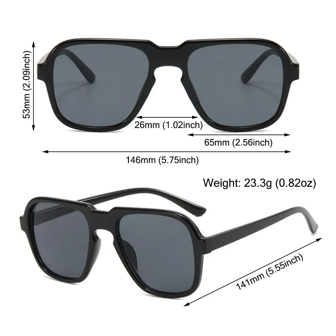 Gafas de sol clásicas con lentes degradados de océano transparente, gafas de sol retro, gafas de sol vintage, gafas de sol de playa