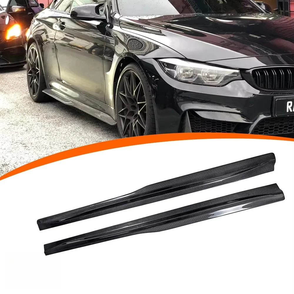 

Carbon Fiber PSM Style Side Skirts Carbon Fiber Car Parts 2015-2019 Car Accessories Side Skirt For BMW M3M4 F80F82