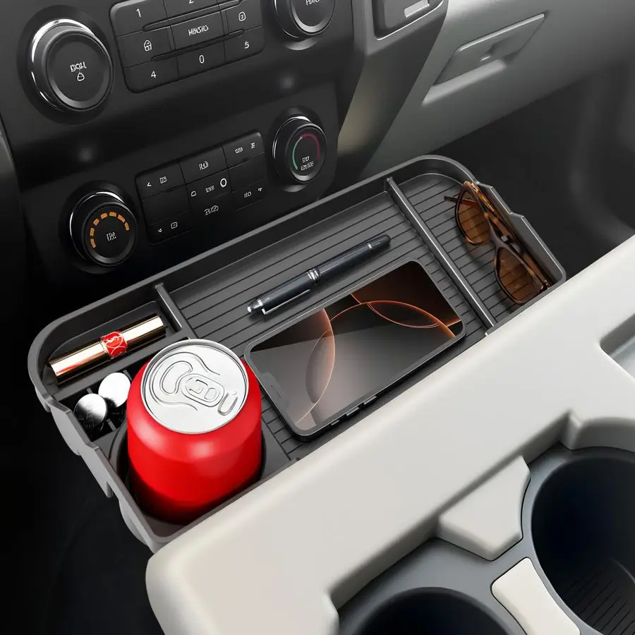 

Органайзер на подголовник переднего сиденья для Ford F150 F250 F350 F450 F550 F650, большой подстаканник, консольное хранилище F150 F250 F350 F450 F550