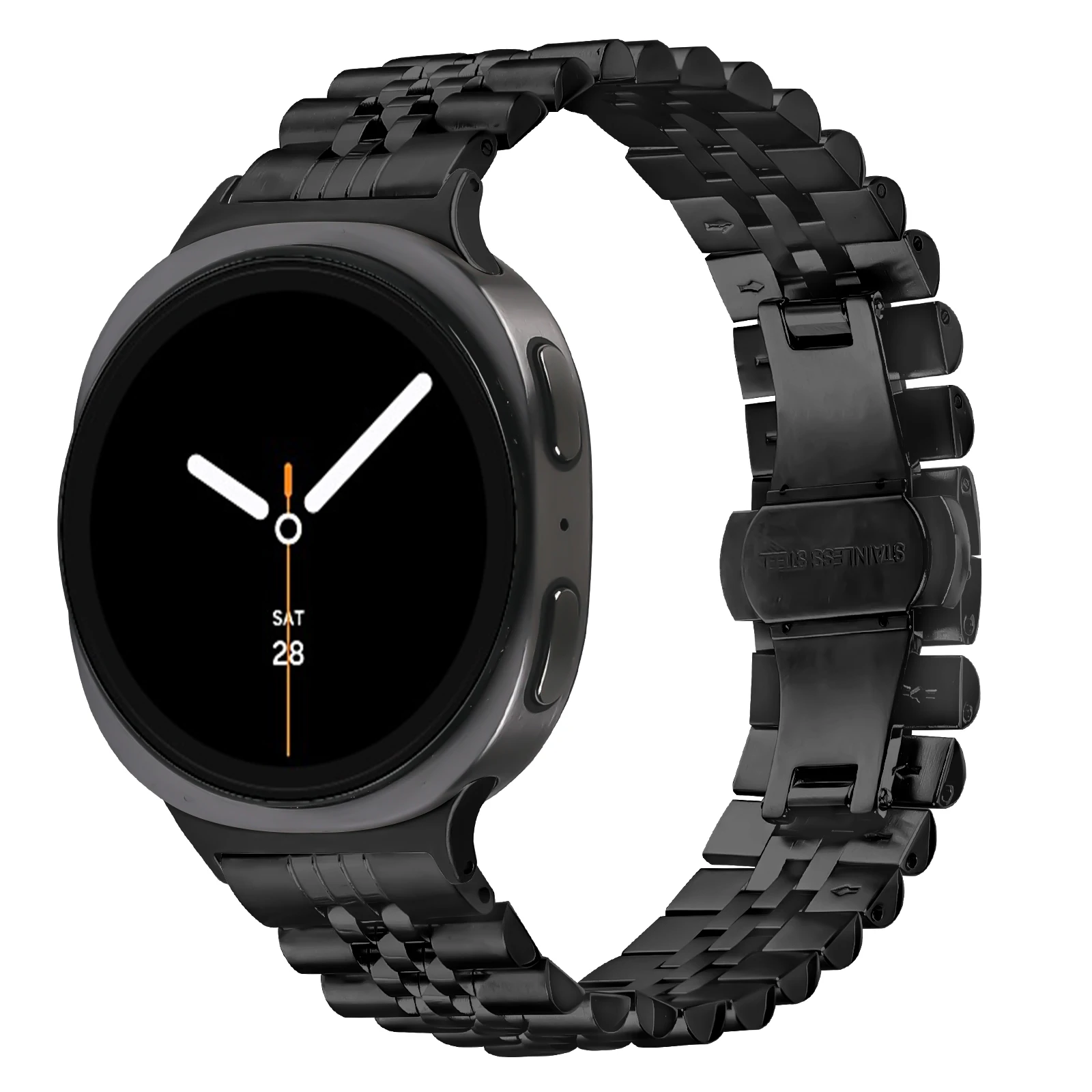 Metal Strap For Samsung Galaxy Watch Ultra 2025 47mm Stainless Steel Wristband For Galaxy Watch 8 40mm/44mm 8Classic 46mm band