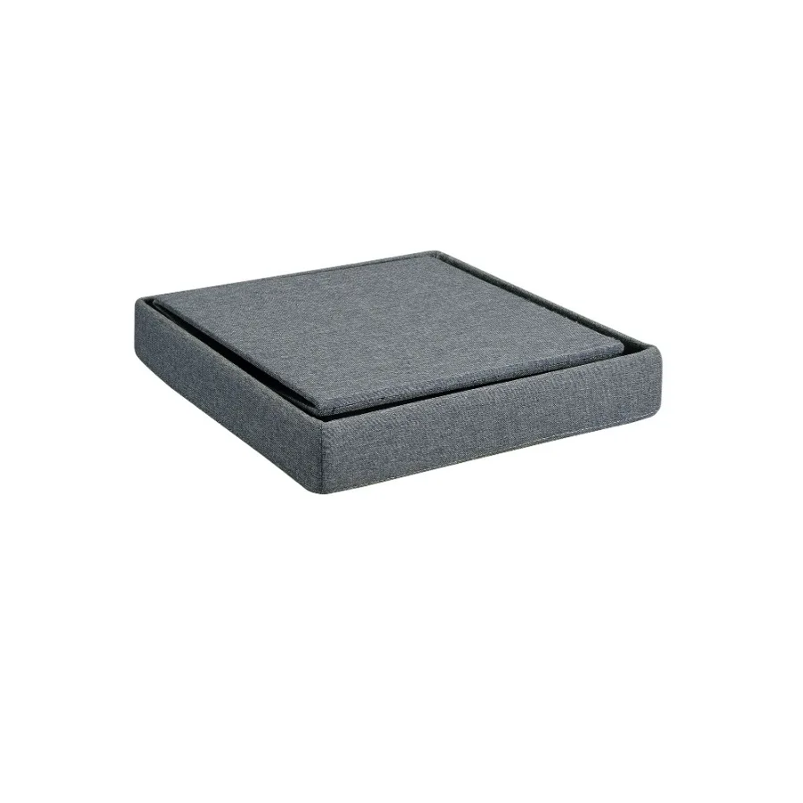 Conjunto de mesa de centro Caitlin de 35" com grão de madeira preta e 5 peças