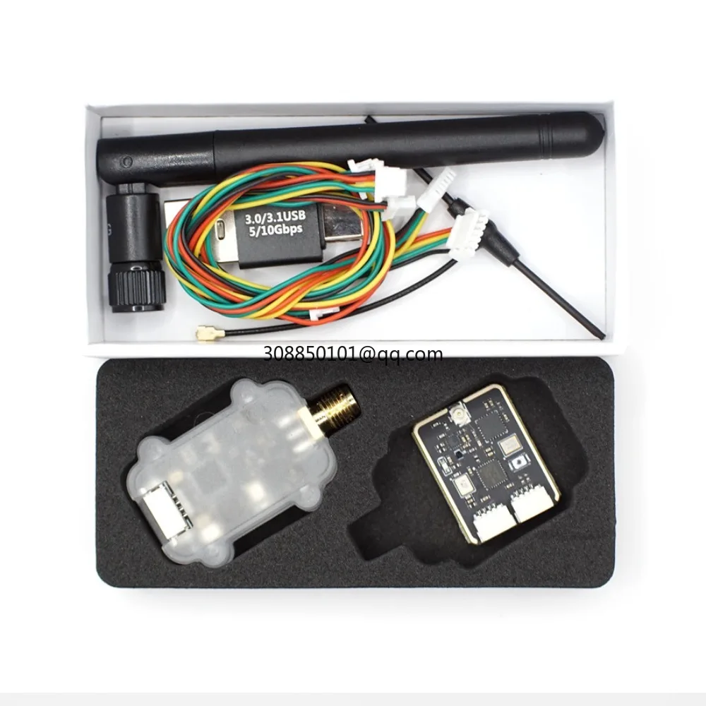 2.4G drone data transmission 10 kilometers long LR24 data transmission radio module supports ArduPilot/PX4