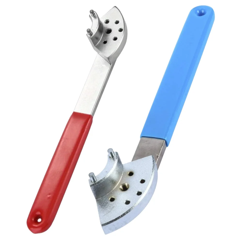 Timing Belt Tensioner Wrench Tool 18mm Pin Spacing 3mm Pin Diameter 5 Positions Adjustable Tensioning Pulley Wrench Universal
