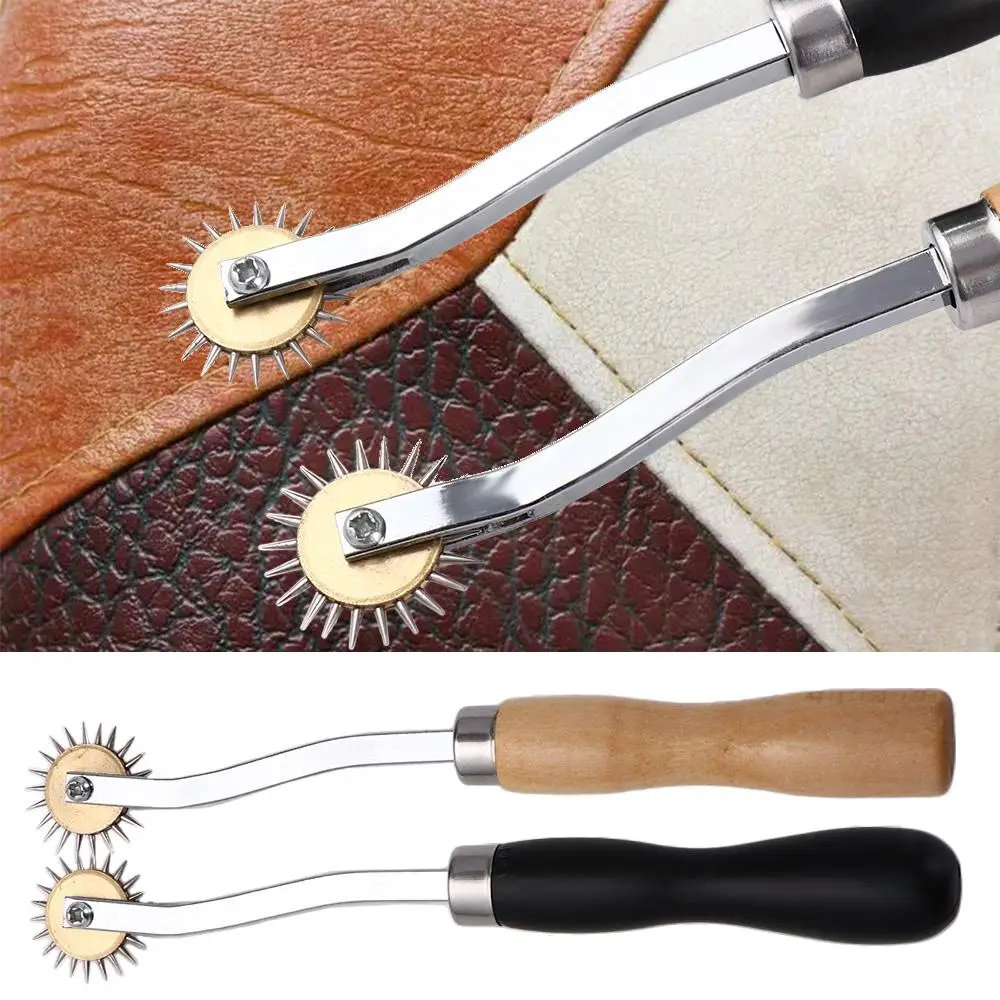 

Perforating Tool Perforator Lace Cutter Leather Line Drawing Tracing Wheel Crimping Wheel Point Cloth Wheel Scribing Wheel
