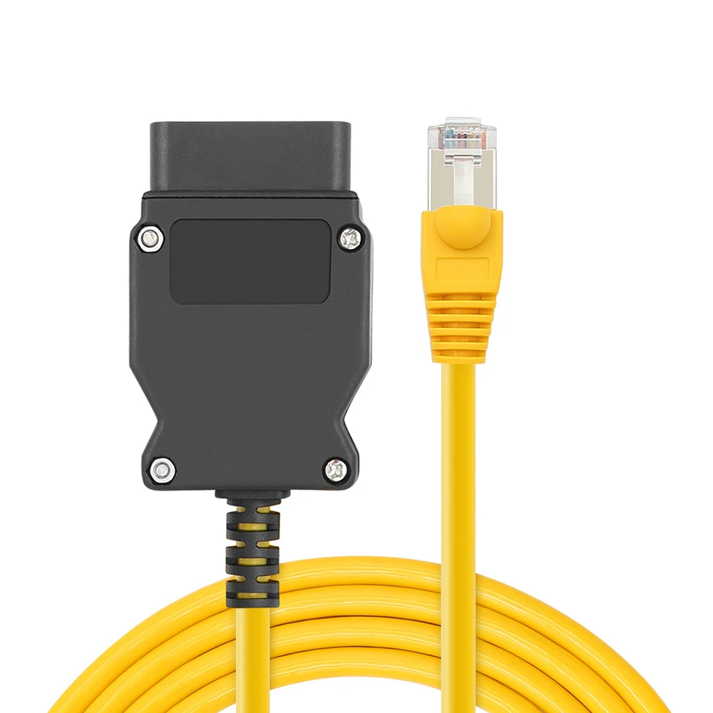 For BMW F-serie ESYS ENET Ethernet to OBD Interface ENET ECU Coding OBD2 V50.3 Network Port Testing Car Diagnostic Cable