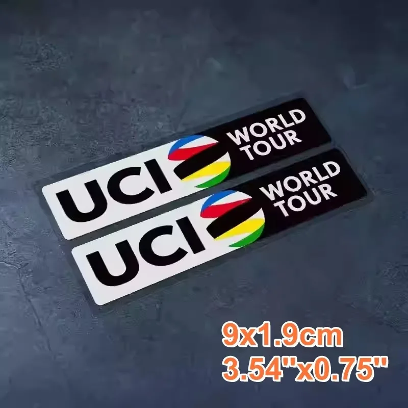 UCI Union Logo Decal Sticker for Mountain Bike or Folding Bike Frame, Cycling Enthusiast Decor.