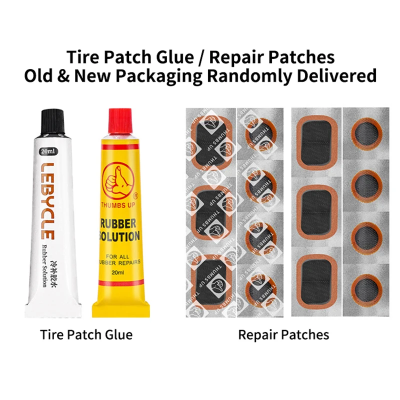 34PCS Bike Tire Repair Kit Bicycle patches for tires Bicycle patches Bicycle accessories Patch mtb