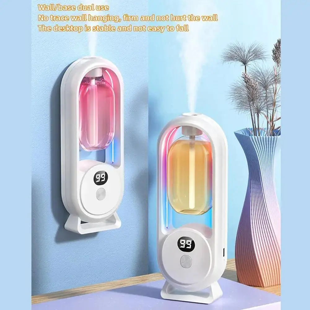 Rechargeable portable aroma diffuser Essential Oil Aromatherapy machine Timed air freshener to remove odors timed spray