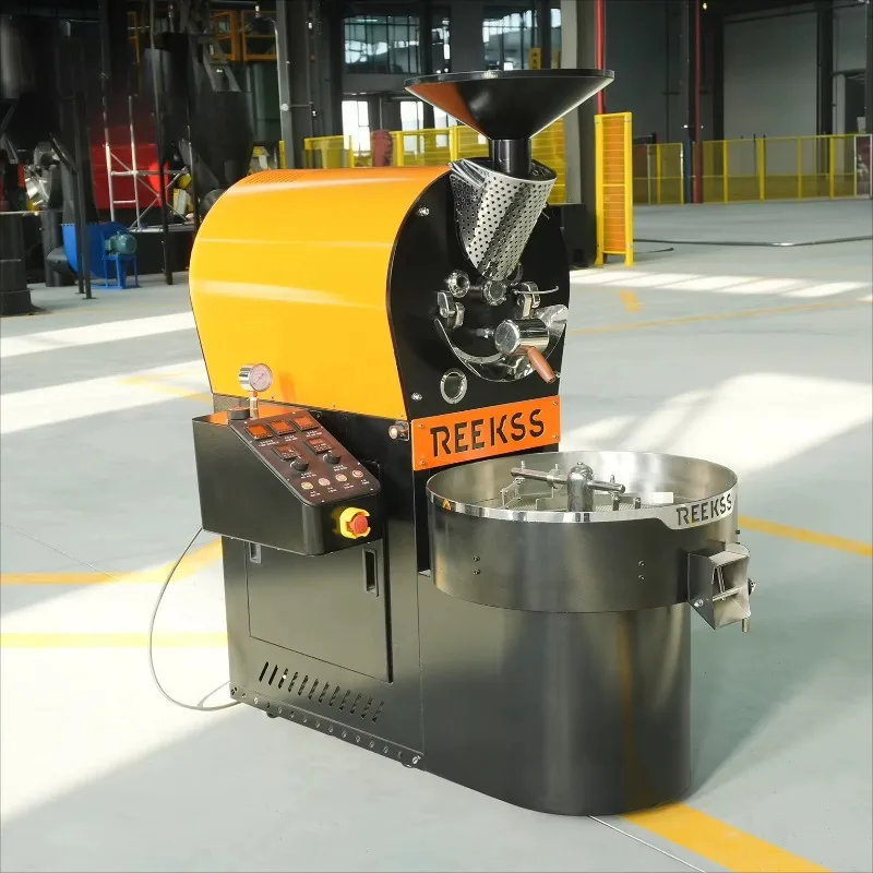 Airo Automatic Coffee Roaster Machine 3kg Fully Automatic Coffee Roasting From to 3kg 5kg Turkish Industrial Coffee Roaster