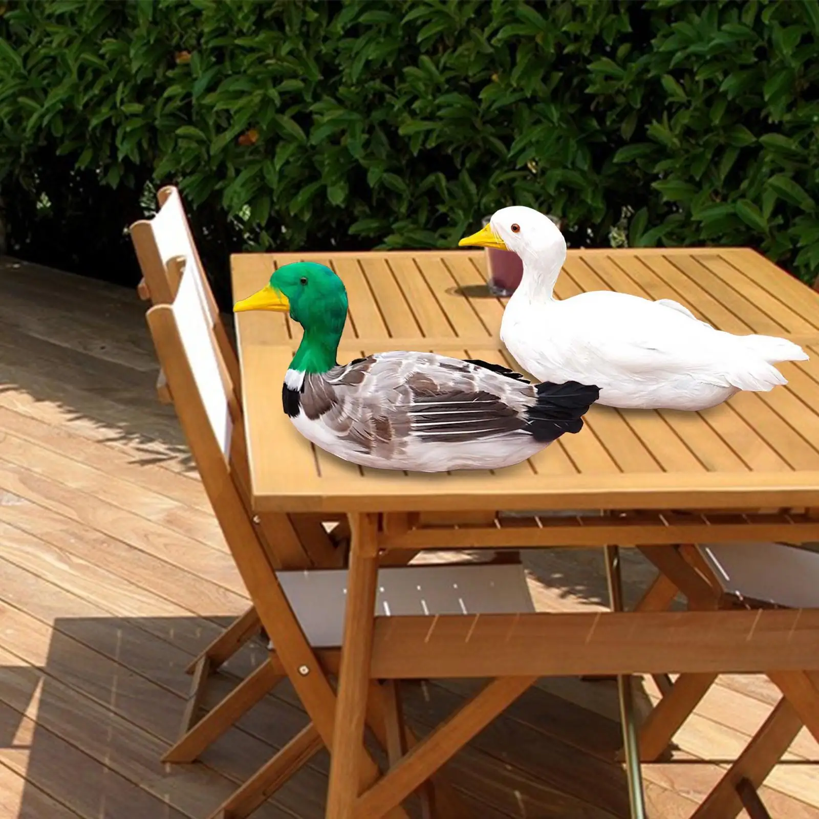 

Duck Simulation Model Micro Landscape Decor Ornament for Home Farm Yard