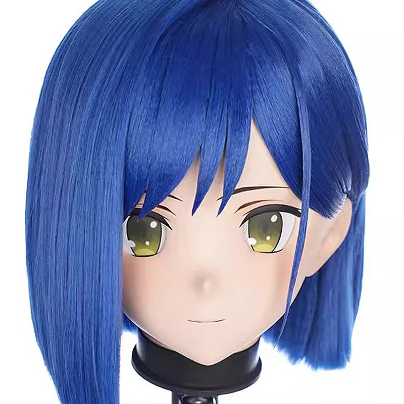 

(MEO299) Customize Handmade Full Head Lockable Crossdress Male to Female Japanese Cartoon Anime Game Character Kigurumi Mask