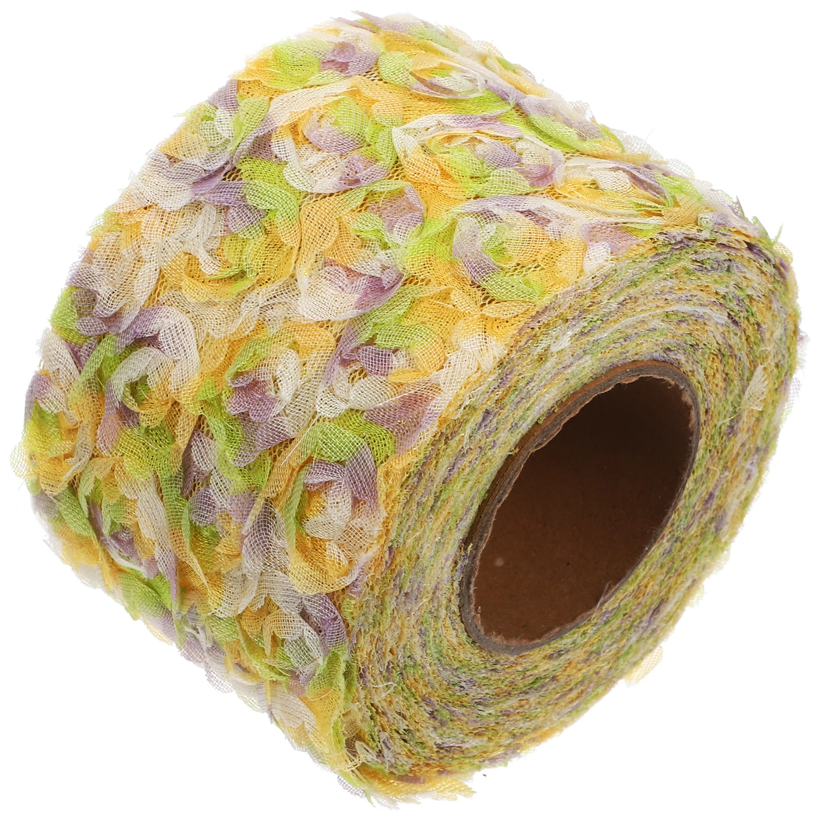 

Colorful Small Rose Flower Embroidery Mesh Embroidered Applique Handcraft Fabric