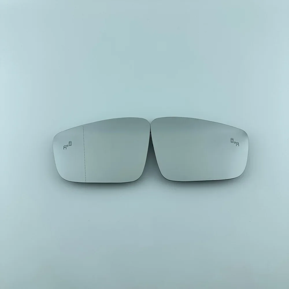 For Volkswagen US Version Jetta Passat Beetle Rearview Mirror Lens with Heating Blind Spot Assist 5C6857521J 5C6857522J